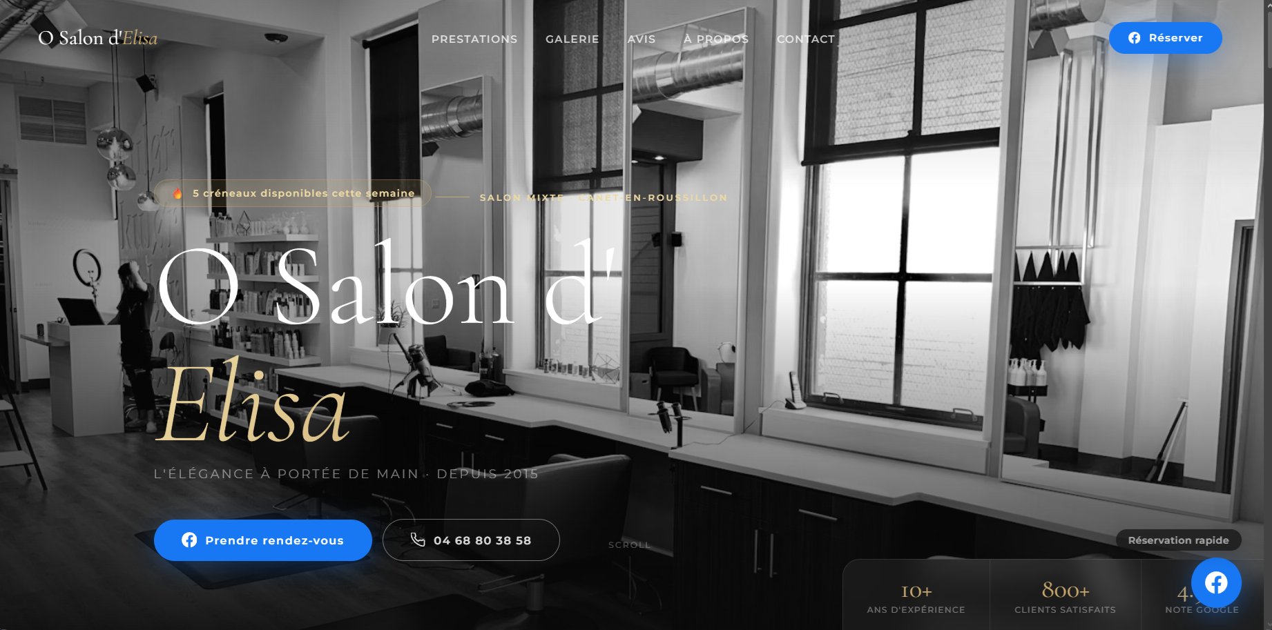 O'Salon d'Elisa — Salon de coiffure